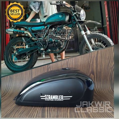 Jual Tangki Cat Scrambler Bober Tangki Japstyle Custom Triump Shopee