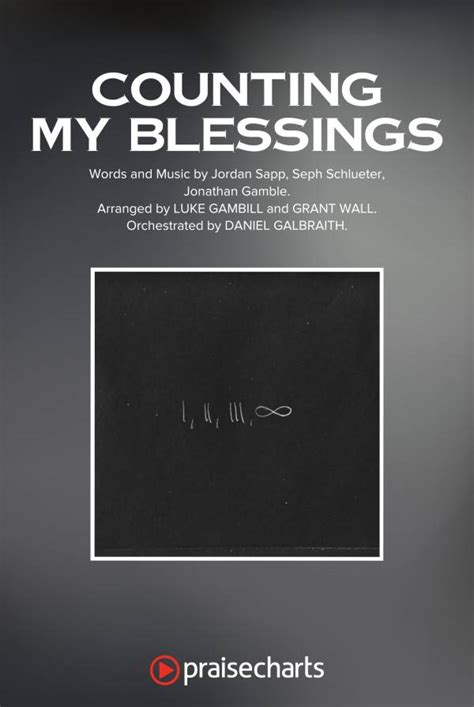 Counting My Blessings (Unison/2-Part) Sheet Music PDF (Seph Schlueter