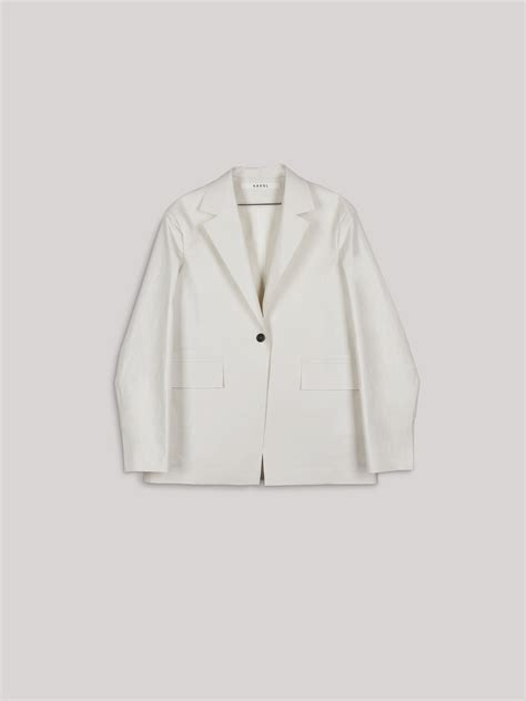 Blazer oil | white – KASSL Editions