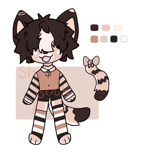 Anthro Cat Adopt Closed By Shookbook On Deviantart