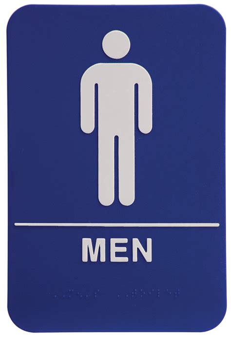 Mens Bathroom Sign Clipart Best