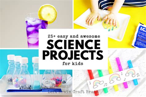 Science Projects for Kids - Left Brain Craft Brain