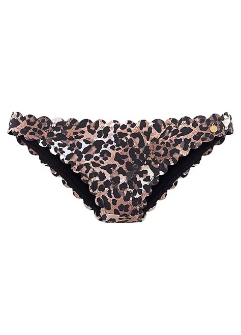 Leopard Print Lexa Bikini Briefs By Lascana Swimwear