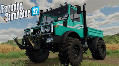 FS22 Unimog U1200 U1400 U1600 YouTube