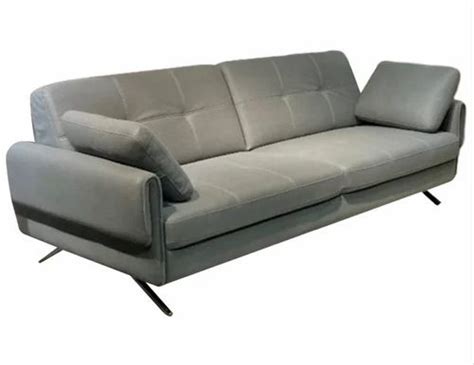 Velvet Grey Two Seater Sofa at Rs 22000/piece in Ahmedabad | ID: 2854133772612