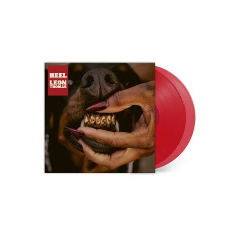 MUTT Deluxe: HEEL Standard Translucent Ruby Vinyl - Leon Thomas