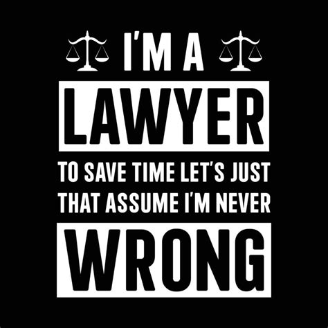 Lawyer Typographic Lettering Quotes Design Lawyer Gift Lawyer Student