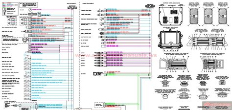 Cummins Engine Electric Diagram Engine Diesel Truck Parts Cu