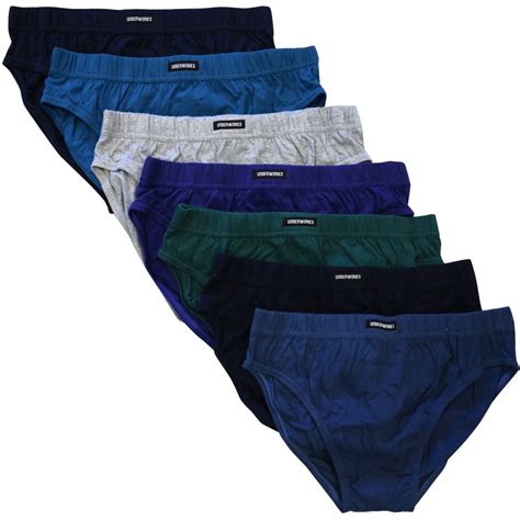 Underworks Mens Classic Brief 7 Pack Multi Big W