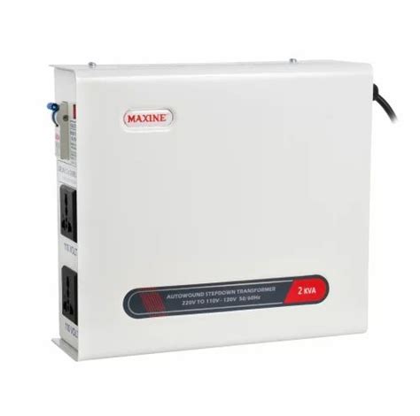 Air Cooled 50 /60 Hz 220 to 110 v Maxine SD 2000 W Auto Wound Step Down ...