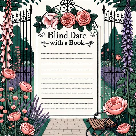 Free Printable Blind Date With A Book Templates
