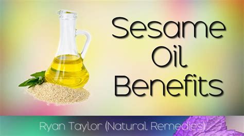 Massage With Sesame Oil Benefits At Elmer Llanes Blog