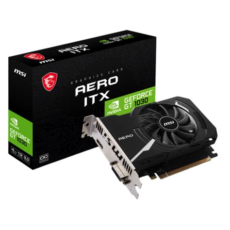 Купить Видеокарта MSI GeForce GT 1030 AERO ITX OC 4096MB (GT 1030 AERO ...
