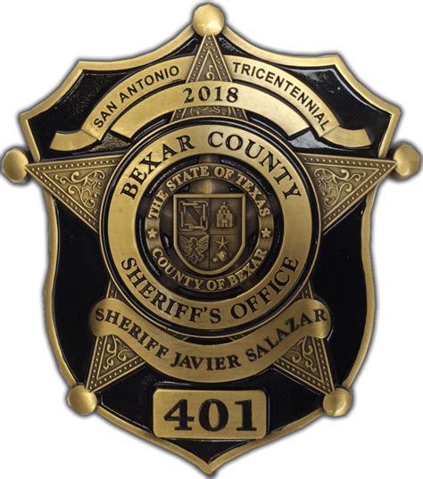 Bexar County Sheriffs Office Badge Celebrate Excellence