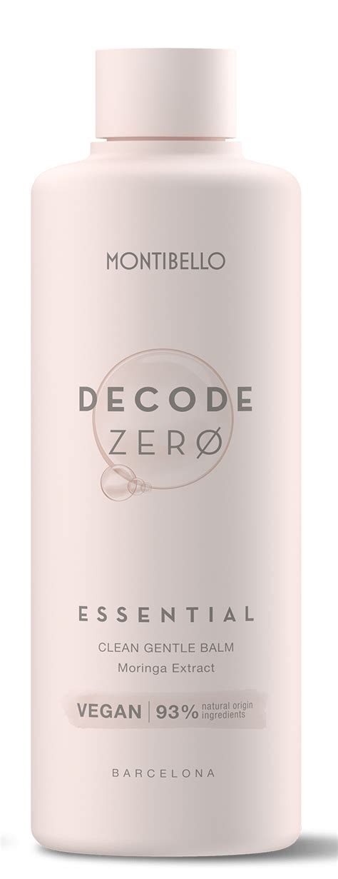 Montibello Decode Zero Essential Balm Ml Ml L N Hair Products