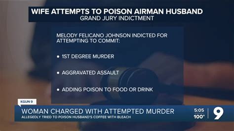 Wife Accused Of Pouring Bleach Into Husbands Coffee At Davis Monthan