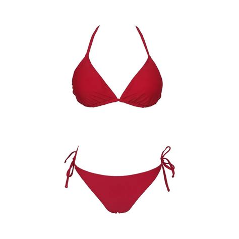 Bikini Op Talla Ch Rojo Walmart