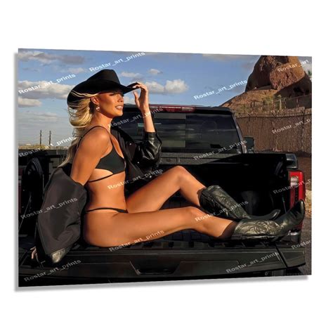 8x10 SOPHIE CUNNINGHAM Sexy Cowgirl Bikini WNBA Indiana Fever Photo