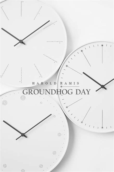 Groundhog Day 1993 Clock Wall Clock Home Decor