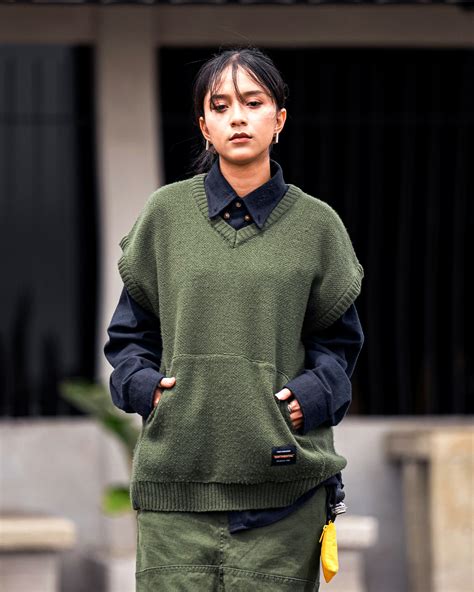 SuperSentimental Secret Theory | Knits, layers, and a pop of green