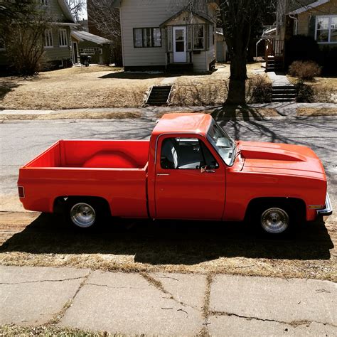 Hugger Orange Shorty 1976 Chevrolet C10 454 Barn Finds 41 Off