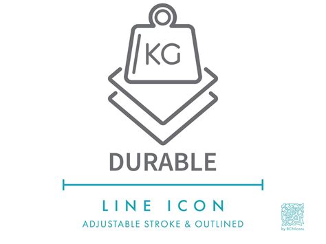 durable textile material  icon svg minimalist resistant strong