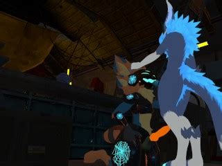 Protogen Furry Gets Back Blown Out Over Counter Pornhub Gay