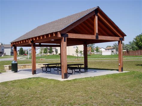 Picnic Shelter Designs Plans Image To U