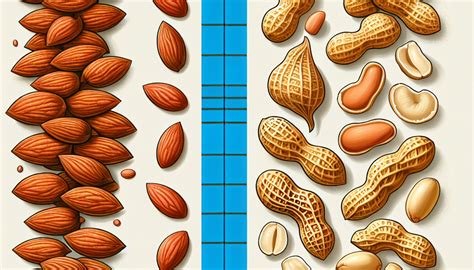 Protein In Almonds Vs Peanuts Nutty Protein Showdown Etprotein