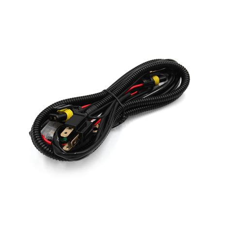 uxcell 12V 35W 55W Car H4 HID Bi-Xenon Hi/Lo Relay Harness Wire Wiring ...