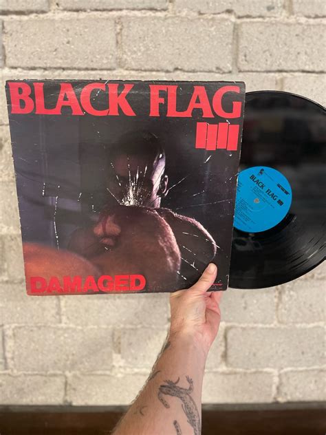 Black Flag – Damaged - 1982 Pressing LP! | Record Safari