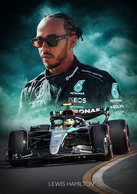 Lewis Hamilton F1 2024 A4 Or A3 Poster Etsy Canada F1 Lewis