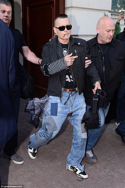 Johnny Depp Smoking Cigarette