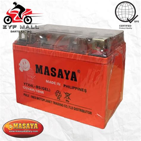 Motorcycle Suda Leatto Puig Battery Ytx L Pcs Box Xrm Wave