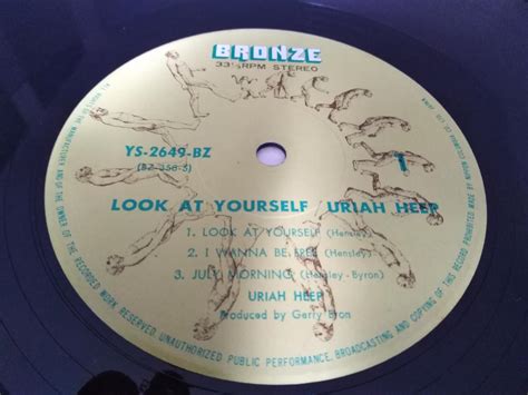 Lp Uriah Heep Look At Yourself Japan Press Aukro