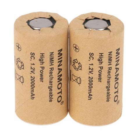 Аккумуляторная банка MINAMOTO MН-2000SC/НР, NiMH, 1.2 В, 2000 мАч ...