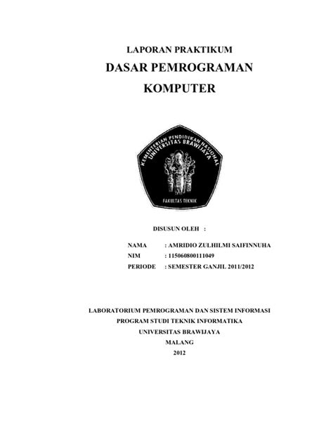 Pdf Format Penjilidan Modul Dpk3 Dokumentips