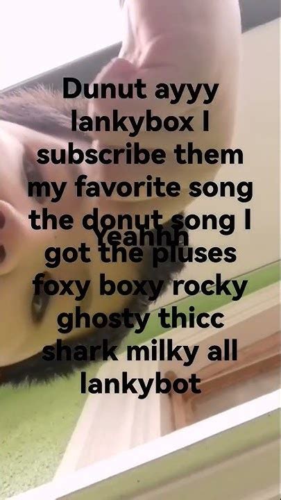 Lankybox Donut Song Ayyyy Yo Youtube