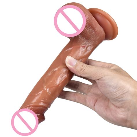 Super Realistic Flexible Dildo Adult Sex Toys For Women Female Lady Dildo Penis G Spot Vagina