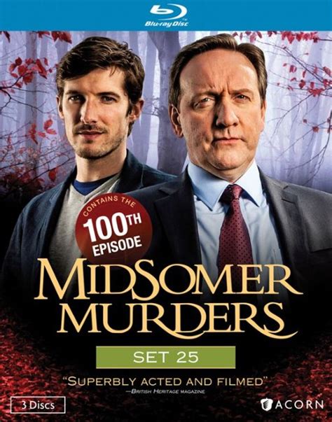 Midsomer Murders Set 25 [3 Discs] [blu Ray] Best Buy