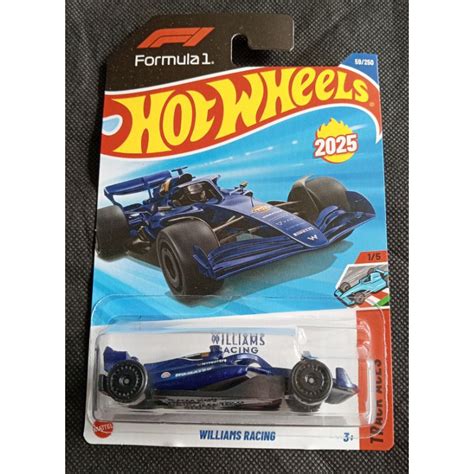 Hot Wheels Williams Racing Formula F Shopee Malaysia