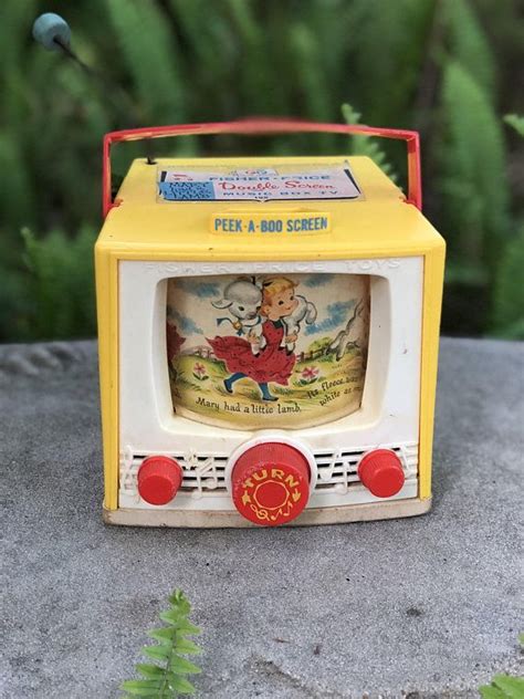 Vintage Toy Musical Music Box TV Mary Had A Little Lamb | Etsy ...