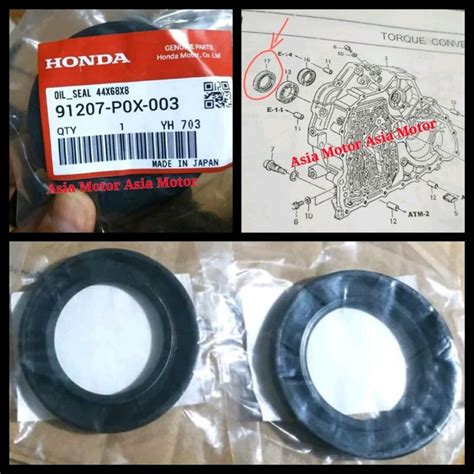 Jual Seal Sil Gear Box Transmisi Converter Honda CRV CR V 2 0 2000 Cc