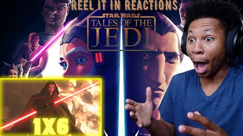 Tales Of The Jedi 1x6 REEL IT IN REACTION Resolve Episode 6