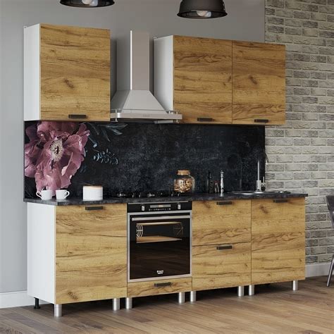 КУХНЯ МОДУЛЬНАЯ КРАФТ 2,4 М. (ЛДСП)