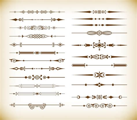 Divider Vectors Free Download 181 Editable Ai Eps Svg Cdr Files