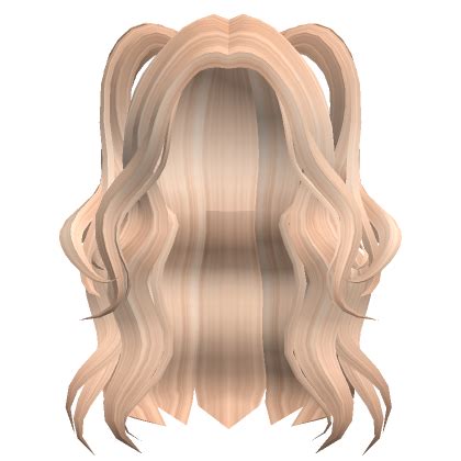 Wavy Ponytails Blonde Roblox