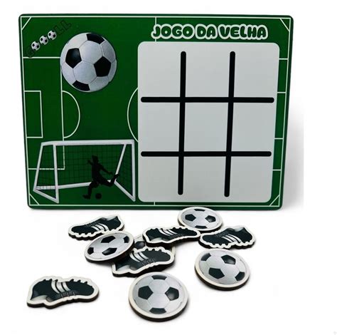Jogo Da Velha De Futebol - Jogo da velha Futebol Lembrancinha Aniversário 10un - Sugestões de ...