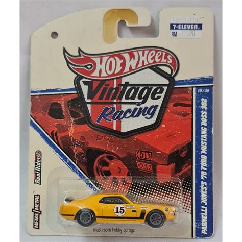Hot Wheels Vintage Racing Ford Mustang Boss Shopee Malaysia