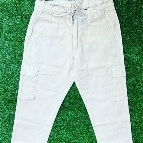 Solid Men Off White Cargo Pant Regular Fit At Rs Piece In Mumbai